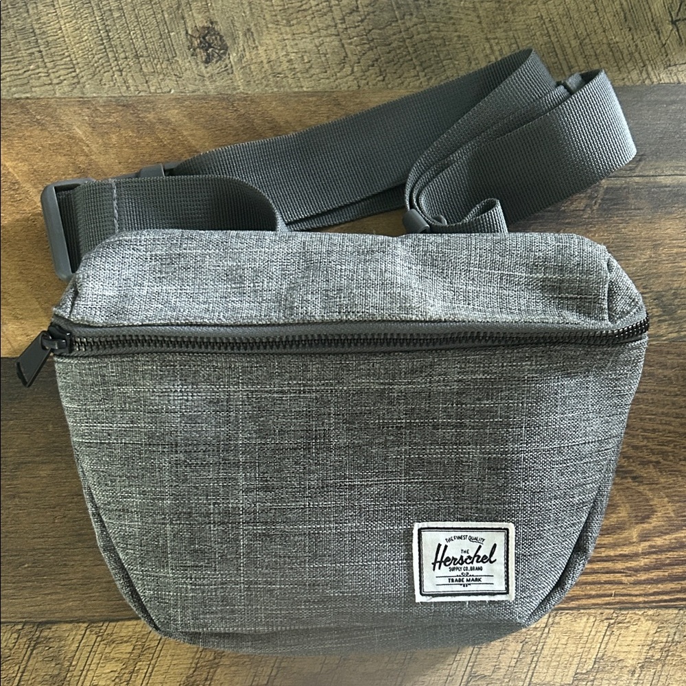 herschel | fifteen waist pack - raven crosshatch